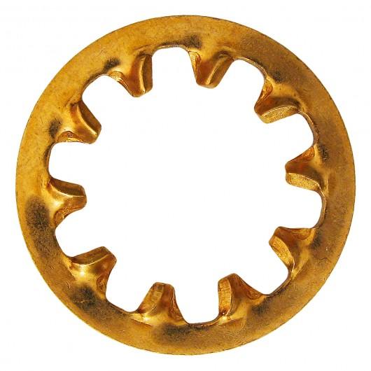 Bronze Internal-Tooth Lock Washer for Number 6 Screw Size, 0.141" ID, 0.295" OD Accessories & Replacement Parts Elim A Dent LLC 