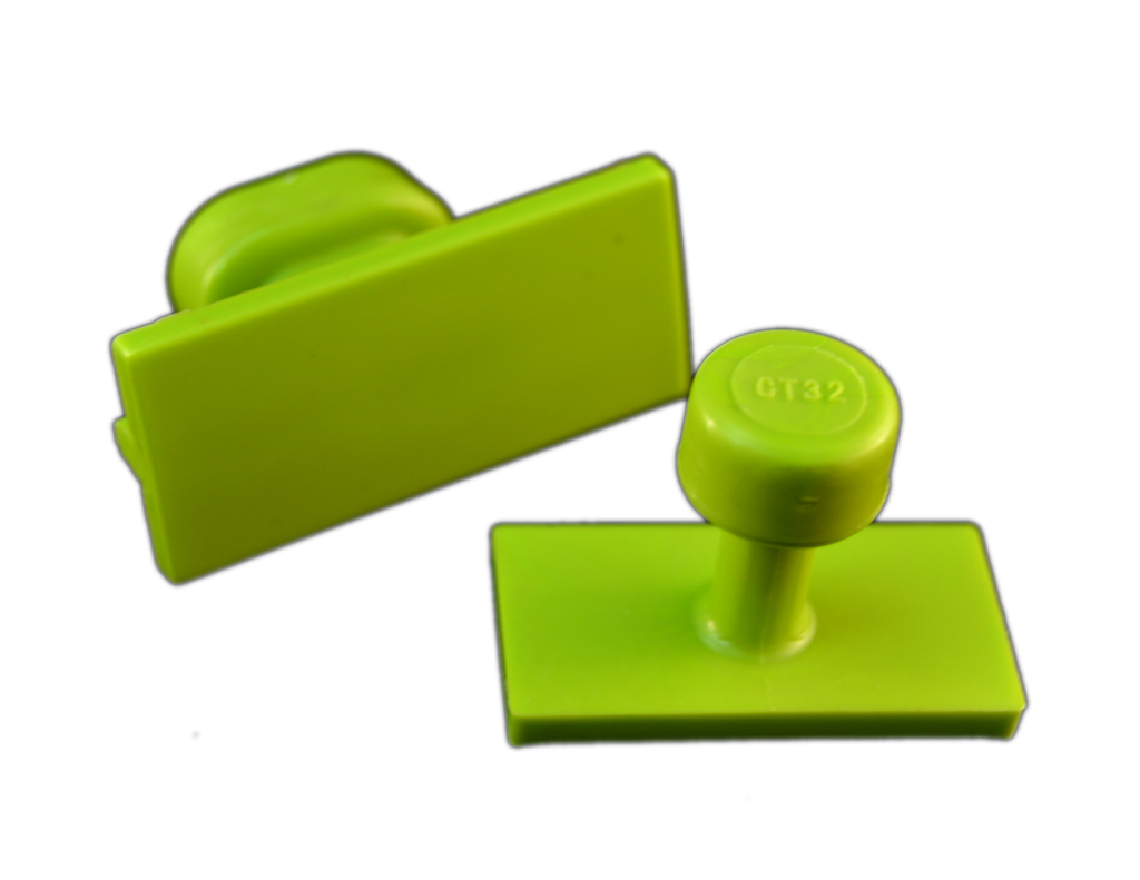 Black Plague Green 32mm Crease Tab